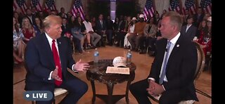 President Donald J Trump Live at Mar-a-Lago- Full Interview, ncswic,