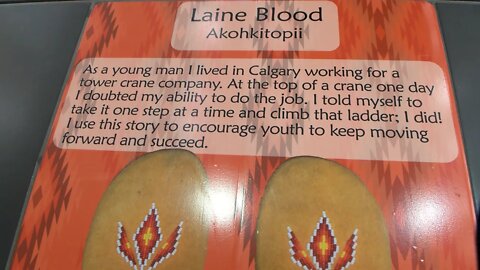 Moccasin Exhibit Unveiled At Galt Museum And Archives - October 14, 2022 - Micah Quinn