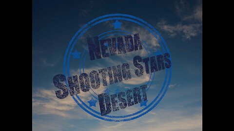 Shooting Stars at Black Rock and Winnemucca Desert