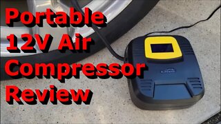 Portable 12V Air Compressor Review - Watch Before You Buy