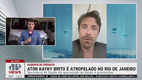 Ator Kayky Brito é atropelado no Rio de Janeiro