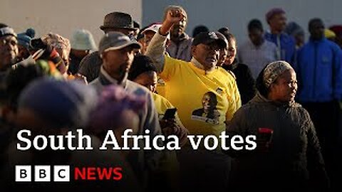 South Africans vote in closest election in 30years | BBC News