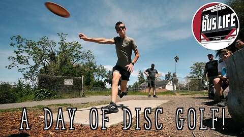 We had a Disc Golf Battle!