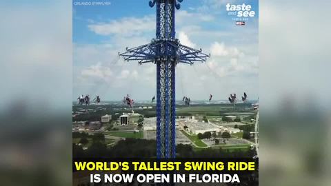 Starflyer: World's tallest swing ride now open in Orlando | Taste and See Tampa Bay