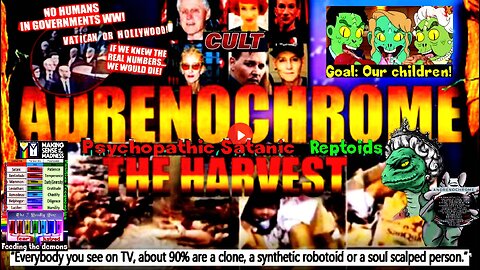 ADRENOCHROME – THE HARVEST - Re-post (Related links and info in description)