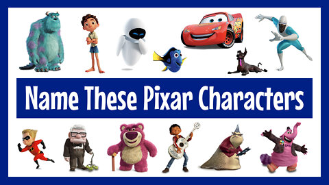 Quiz: Can You Name These Pixar Characters?