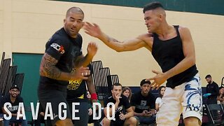 The most savage match & DQ in Jiu Jitsu