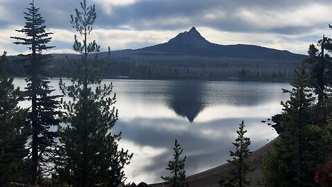 GORGEOUS VIEWS Overlooking Beautiful Big Lake & Mighty Mount Washington! | Central Oregon | 4K