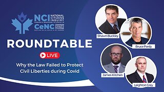 Live with NCI Roundtable Discussion | Why the Law Failed to Protect Civil Liberties During Covid