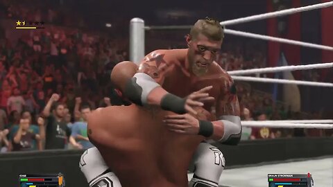 WWE 2K23 Edge vs Braun Strowman Legend Mode