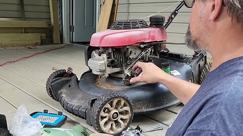 Carburetor replacement on Honda motor troy built engine