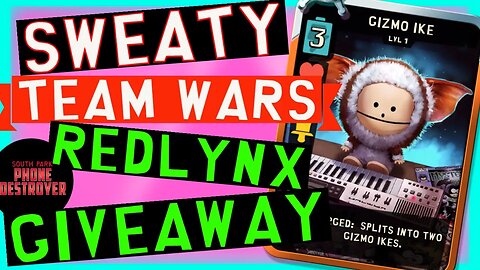 🍆Sweaty Team Wars and Redlynx Giveaway | South Park Phone Destroyer