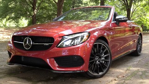 2018 Mercedes-AMG C43 Cabriolet: Start Up, Test Drive & In Depth Review