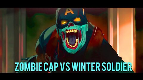 Zombie Captain America vs Winter Soldier