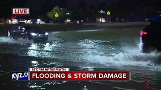 Several roads closed in metro Detroit due to flooding