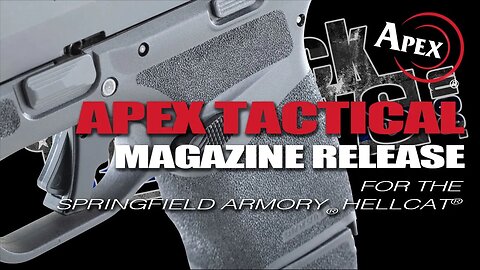 First Look at the New APEX Tactical Magazine Release for the Springfield Hellcat #1250