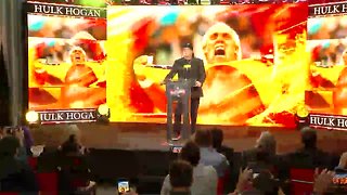 Hulk Hogan opens up WWE Wrestlemania 36 news conference in Tampa