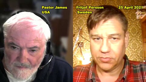 Pastor James and Fritjof Persson