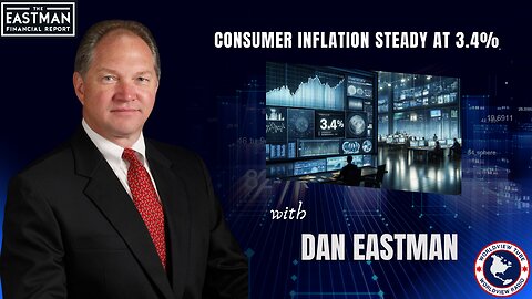 Consumer Inflation Steady at 3.4%