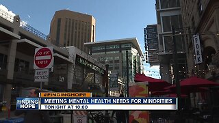 Meeting mental health needs for minorities