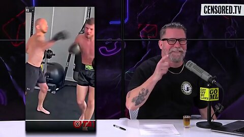 Gavin McInnes watches a male feminist challenge Andrew Tate to a fight to the death