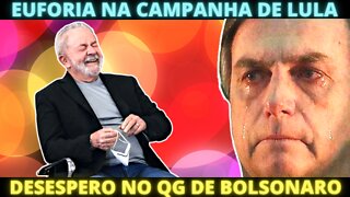 Pesquisa Ipec e fatos dos últimos dias reanimaram Lula e frustraram Bolsonaro