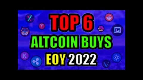 Top 6 Altcoins Set to Explode EOY 2022 - Best Cryptocurrency Investments (RIGHT NOW)