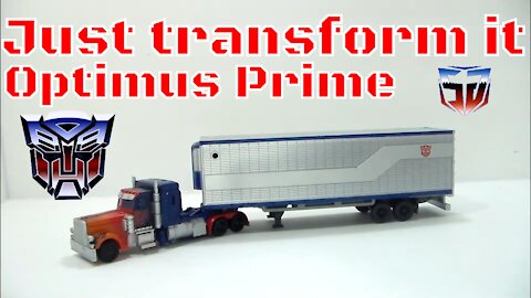 Just transform it Optimus Prime DOTM