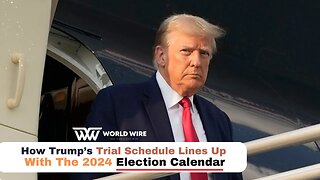 How Trump’s Trial Schedule Lines Up With The 2024 Election Calendar-World-Wire