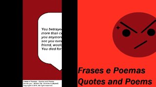 You betrayed our friendship, lost more than confidence! [Quotes and Poems]