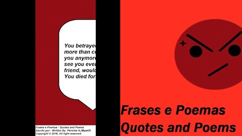 You betrayed our friendship, lost more than confidence! [Quotes and Poems]