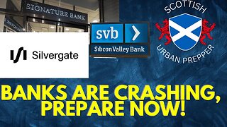 3 BANKS FALL IN 5 DAYS, INVESTORS ARE SAFE BUT THE PEOPLE WONT BE ! PREPARE NOW BEFORE ITS TOO LATE