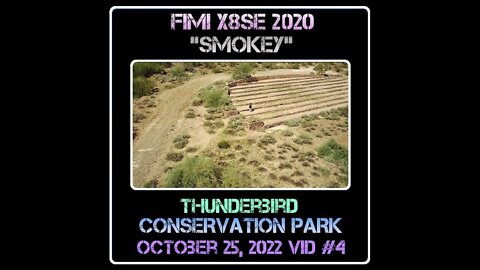 Fimi X8 SE 2020 Drone "Smokey" - Thunderbird Conservation Park - 10/25/22 - Vid #4