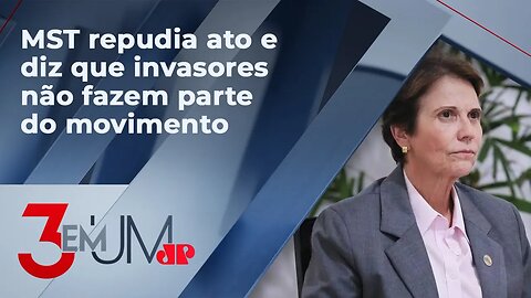 Grupo de manifestantes invade terras da família da senadora Tereza Cristina