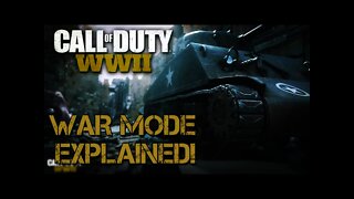 Call of Duty WWII - New WAR GAME MODE EXPLAINED! - Brand New Call of Duty Attack/Defend Game Mode!