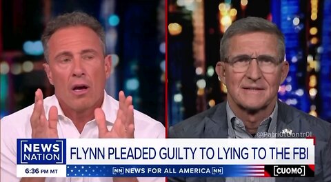 Chris Cuomo with General Flynn (See Description Box)