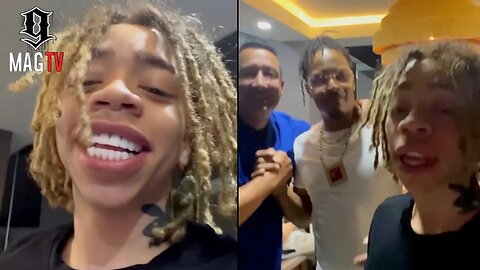"Glow In Da Dark" T.I. Reacts To Son King's New Set Of Teeth! 🥶