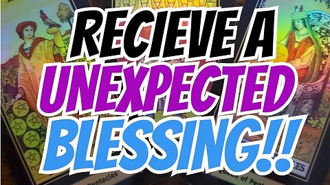 GEMINI‼️OH WOW‼️YOU ARE ABOUT TO RECEIVE AN UNEXPECTED BLESSING‼️🥳