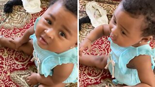 Sassy Baby Has Hilarious Argument With Her Mom