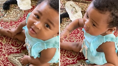 Sassy Baby Has Hilarious Argument With Her Mom