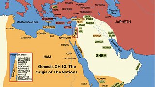 Genesis CH 10.The Origins of The Nations.
