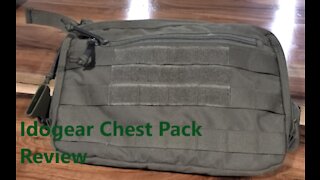 Idogear Chest Pack (conceal carry) Gear Review