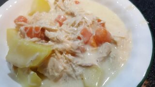 Creamy Chicken Soup - Family Favorite - The Hillbilly Kitchen