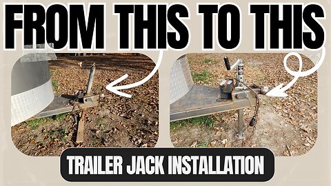 Simple Cheap Solution To A Broken Trailer Jack