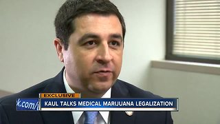 Attorney General Josh Kaul advocates for legalizing medical marijuana