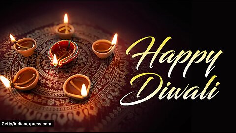 Diwali celebration with Diyas. .