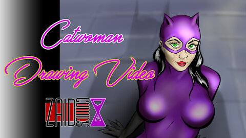 Catwoman - Draw Along