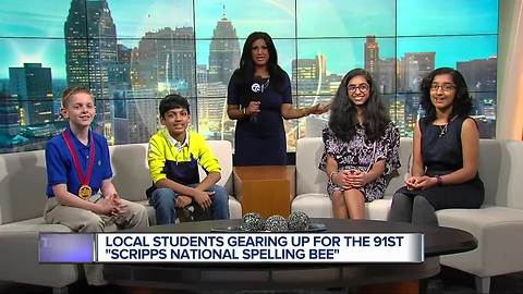 Metro Detroit students prepare for 91st Scripps National Spelling Bee