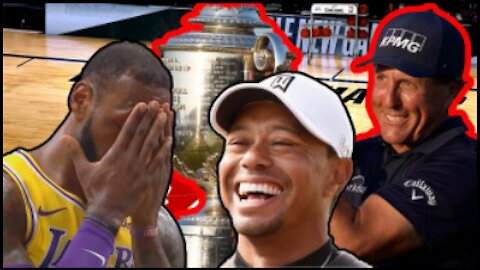 PGA Championship ratings DESTROY Lebron James and the Woke NBA Playoffs without Tiger Woods,