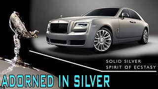 ULTRA RARE Rolls Royce Adorned In SILVER!